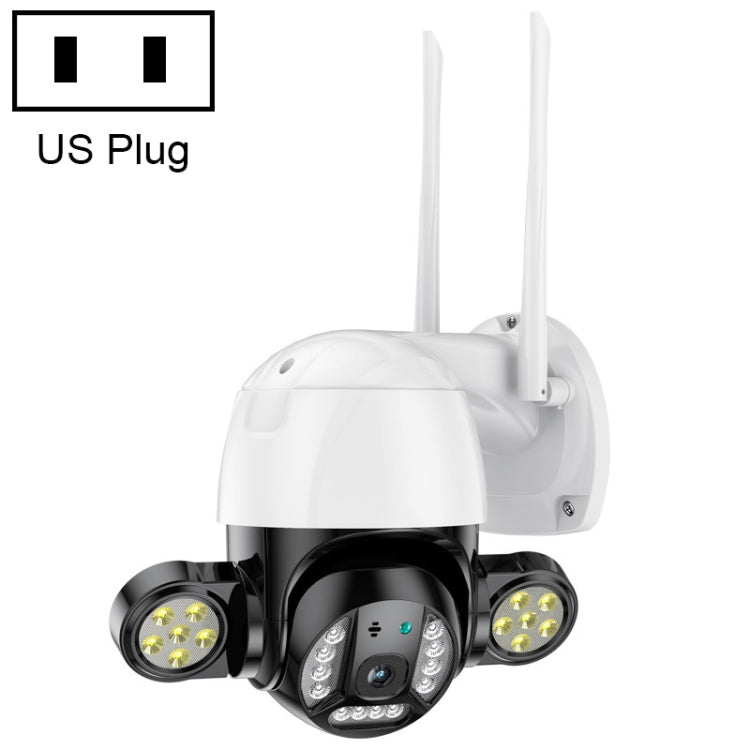 QX55 3.0 Million Pixels IP65 Waterproof 2.4G Wireless IP Camera, Support Motion Detection & Two-way Audio & Night Vision & TF Card, EU Plug, QX55 QX55 3.0 Million Pixels IP65 Waterproof 2.4G Wireless IP Camera, Support Motion Detection & Two-way Audio & Night Vision & TF Card, EU Plug, QX55